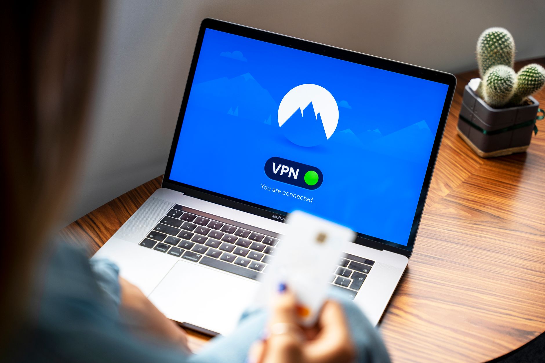 Laptop used for secure internet access