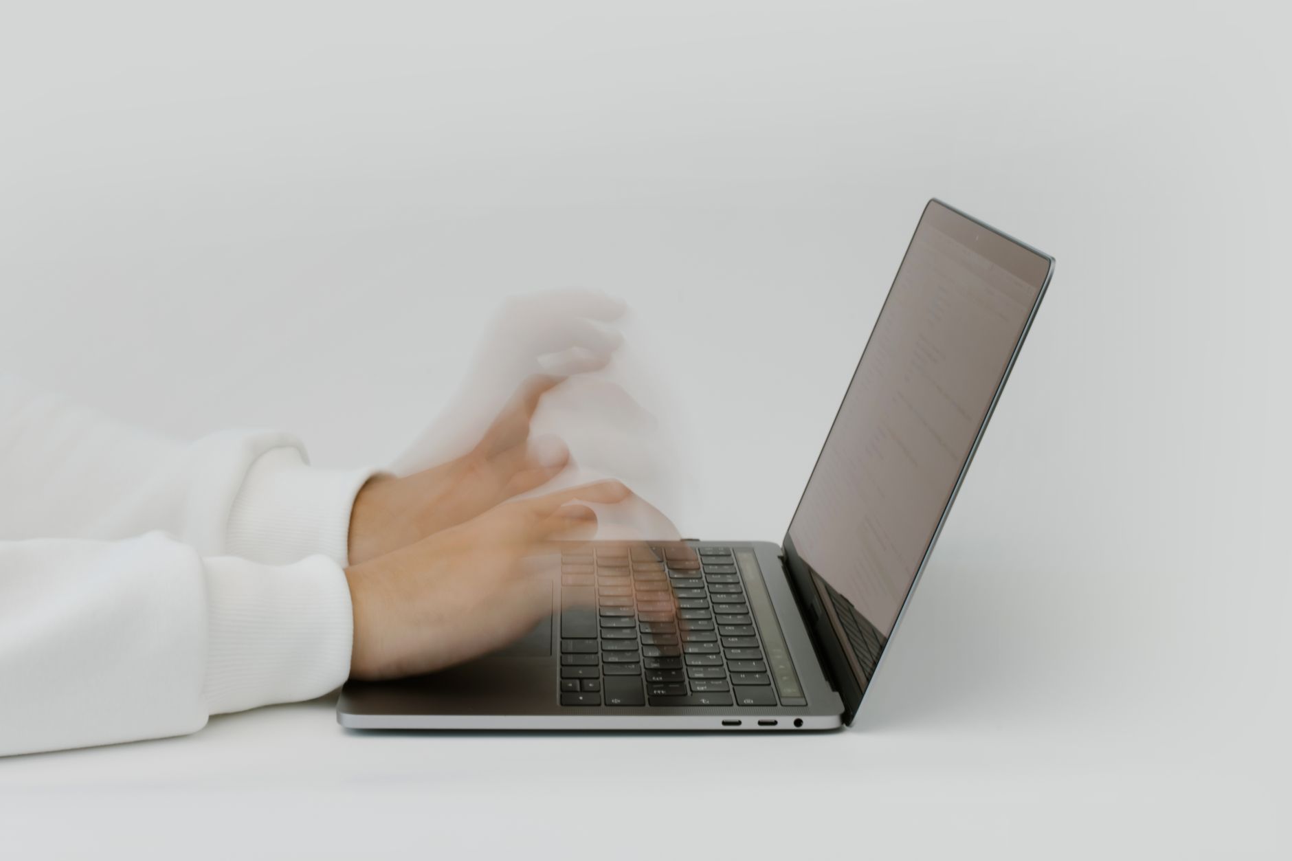 Testing an internet connection on a laptop